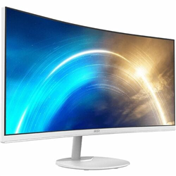 White 34 VA Curved 1500R 3440 x 1440 UWQHD 100Hz Built-in-Speaker 2x2W 2xHDMI+DP 3 Yrs