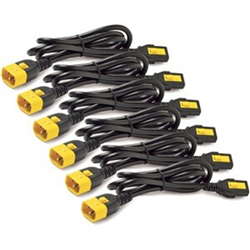Apc Power Cord Kit (6 EA)- LOCKING- C13 To C14- 0.6M- Red