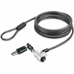 Startech 2M Steeled Laptop Cable LOCK- Compatible W/ Noble WEDGE- ANTI-THEFT Keyed Lock 2
