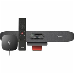 Hp POLY R30 USB Video Conferencing Bar W/ BT Remote & Hp USB-C Dock - R30 BYOD Kit W/HP Pc