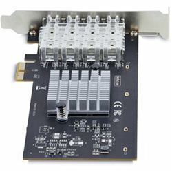 4-Port GBE SFP Network Card PCIE 2.0 X2 (X4 X8 X16 COMPATIBLE) INTEL I350-AM4 QUAD-PORT GBIT ETHERNET NIC