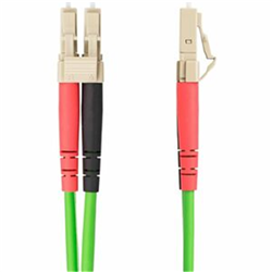 1M (3.3FT) Lc To Lc (UPC) OM5 MULTIMODE Fiber Optic Cable 50/125A Duplex LOMMF ZIPCORD VCSEL 40G/100G LSZH