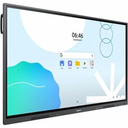 65in Interactive display WAD series with Android OS - 20 Points touch USB-C HDMI Touch USB screen share up to 9 screens EDLA Certification supporting Google Services