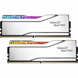 Trident Z5 Royal NEO RGB Silver 32G Kit 2X16G DDR5 6000MHZ CL28-36-36-96 1.4V