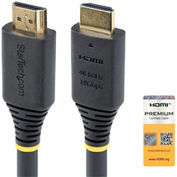 7m Premium Certified High Speed HDMI Cable 4K 60Hz/1440p 144Hz HDR10/HDCP 2.2/ARC 18Gbps UHD HDMI 2.0 Cord for TV/Monitor/Display TPE Jacket
