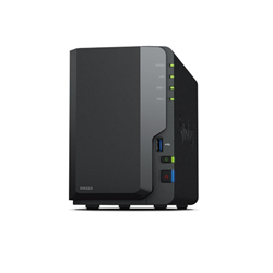SYNOLOGY 2-BAY NAS (NO DISK) REALTEK 4-CORE- 2GB- GbE- US B(3)- TWR- 2YR