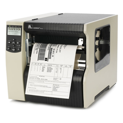 TT Printer 220Xi4; 203dpi, UK/AU/JP/EU Cords, Serial, Parallel, USB, Int 10/100, Cutter with Catch Tray