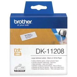 WHITE STD LARGE ADDRESS LABELS 38 X 90MM 400 LABELS