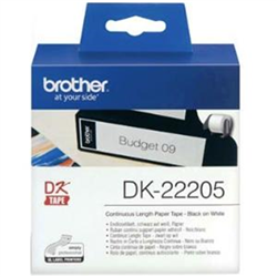 WHITE CONTINUOUS PAPER ROLL 62MM30.48M