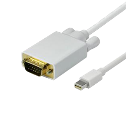 2mtr Mini DisplayPort Male to VGA Male Cable