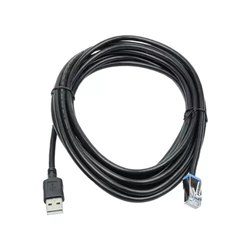 Datalogic Cable, USB,Type A, External Power, 15'