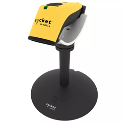 SocketScan S720 Linear Barcode QR Code Reader Yellow Charging Stand