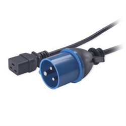 Apc (AP9876) PWR CORD- 16A- 230V- C19 To IEC 309