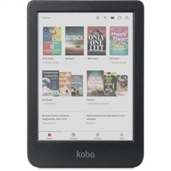 Kobo Clara Colour 6IN E Ink KaleidoTM 3 Color Display ComfortLight PRO Waterproof Black