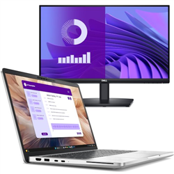 Dell Pro 13 Plus PB13250 13.3in FHD+ 1920x1200 Ultra 7 266V vPro CoPilot+ 16GB DDR5 Onboard 512GB SSD Backlit KB 5MP + IR Cam 3-Cell 45W Windows 11 Pro 3Y PS+$79 DELL 24IN E2425HS