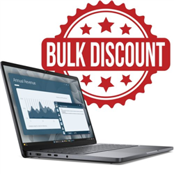 Dell Pro 14 PC14255 - 14in FHD+ 1920x1200 - Ryzen 5 Pro 230 - 16GB 1x16GB - 512GB SSD - Backlit Keyboard - FHD IR Camera - 3-Cell 55W - Windows 11 Pro - 1Y ONSITE - BUY 10 GET 1 FREE