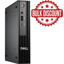 Dell Pro Micro QCM1255 - Ryzen 7 Pro 8700GE - 16GB RAM (2x8GB) - 512GB SSD - WI-FI 7 - KB & Mouse Included - Windows 11 Pro - 1Y ONSITE - BUY 10 GET 1 FREE
