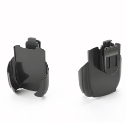 MC3000 Plastic Holster secures to a belt.