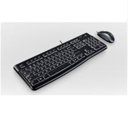 Logitech MK120 Wired Desktop Keyboard And Mouse Combo - 3YR WTY