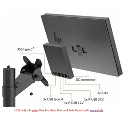 Hp ENG 1 Pro VESA Hub BLK