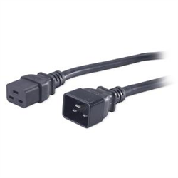 Apc (AP9877) PWR CORD- 20A- 100-230V- C19 To C20- 1.98M