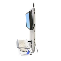 Ergotron STYLEVIEW Vertical Lift High Traffic WHI