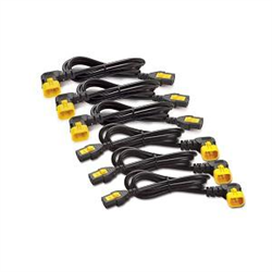 Apc (AP8712R) Power Cord Kit (6 EA)- LOCKING- C19 To C20 (90 DEGREE)- 0.6M