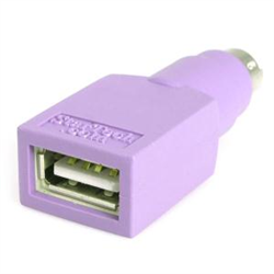 Replacement USB Keyboard To PS-2 Adapter - F-M - USB Keyboard To PS2 Adapter - USB To PS2 Adapter