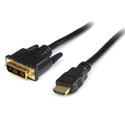 Startech 1.8M HDMI To DVI-D Adapter CABLE- M/M- LTW