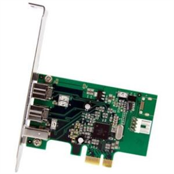 STARTECH 3 PORT PCIe CARD ADAPTER- 2 X IEEE1394B PORT- 1 X IEEE1394A PORT- LTW