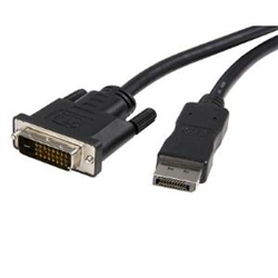10 ft DisplayPort to DVI Video Adapter Converter Cable - M/M