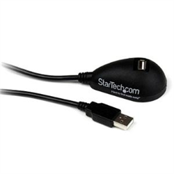 5ft Desktop USB Extension Cable - A Male to A Female - 5 ft USB A to A Extension Cable - 5ft USB 2.0 Extension cord