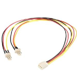 12in / 91cm TX3 Fan Power Splitter Cable - TX3 Splitter Cable