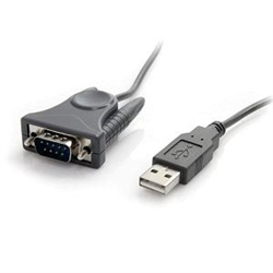Startech USB To Serial RS232 Adapter Cable - M/M DB9/DB25 2YR