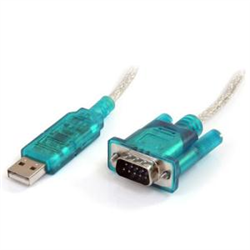 Startech USB To RS232 DB9 Serial ADAPTER- M/M- 1M- 2YR