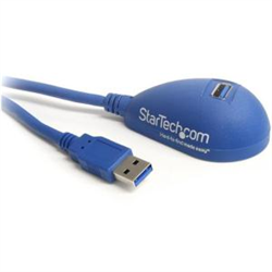 5 ft Desktop SuperSpeed USB 3.0 Extension Cable - A to A M/F