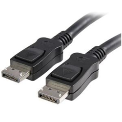 Startech 0.5M DISPLAYPORT 1.2 Cable With LATCH- UHD 4K- M/M- LTW
