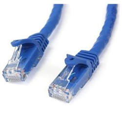 Startech 10M CAT6 ETHERNET Cable Blue 650MHZ 100W SNAGLESS Patch CORD- LTW