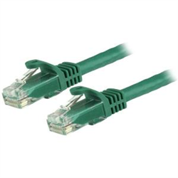 15m Green Gigabit Snagless RJ45 UTP Cat6 Patch Cable - 15 m Patch Cord - Cat 6 Patch Cable