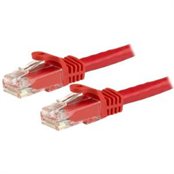 15m Red Gigabit Snagless RJ45 UTP Cat6 Patch Cable - 15 m Patch Cord - Cat 6 Patch Cable
