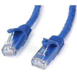 Startech 5M CAT6 ETHERNET Cable Blue 650MHZ 100W SNAGLESS Patch CORD- LTW
