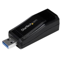 STARTECH USB 3.0 TO GbE ADAPTER- BLACK- 2YR