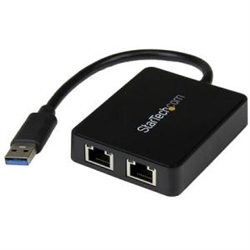 STARTECH USB 3 TO DUAL PORT GbE LAN ADAPTER