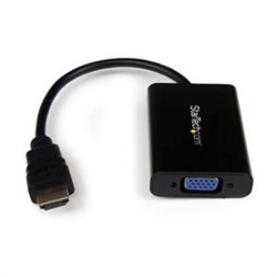 Startech HDMI To Vga ADAPTER- AUDIO- 3YR