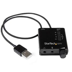 Startech USB2.0 To 3.5MM SPDIF Digital Audio And Stereo MIC ADAPTER- 2YR