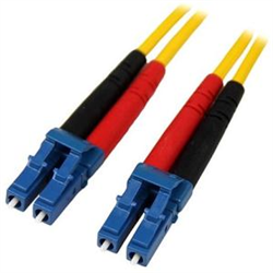 Startech 1M Fiber Optic Cable - SINGLE-MODE Duplex 9/125 LSZH - LC/LC LTW