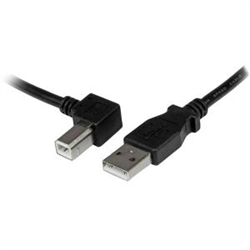 Startech 1M USB2.0 A To Micro USB2.0 B CABLE- M/M- Left ANGLE- LTW