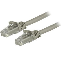 Startech CAT6 ETHERNET Cable 3M GREY 650MHZ 100W SNAGLESS Patch Cord LTW