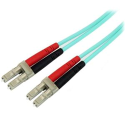 Startech 1M Lc Fiber Optic Cable -10GB- Mm Duplex 50 /125 - LSZH- LTW (AQUA)