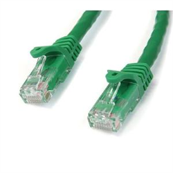 Startech 2M CAT6 ETHERNET Cable Green 650MHZ 100W SNAGLESS Patch CORD- LTW